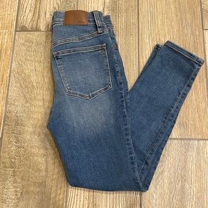 Madewell skinny jeans